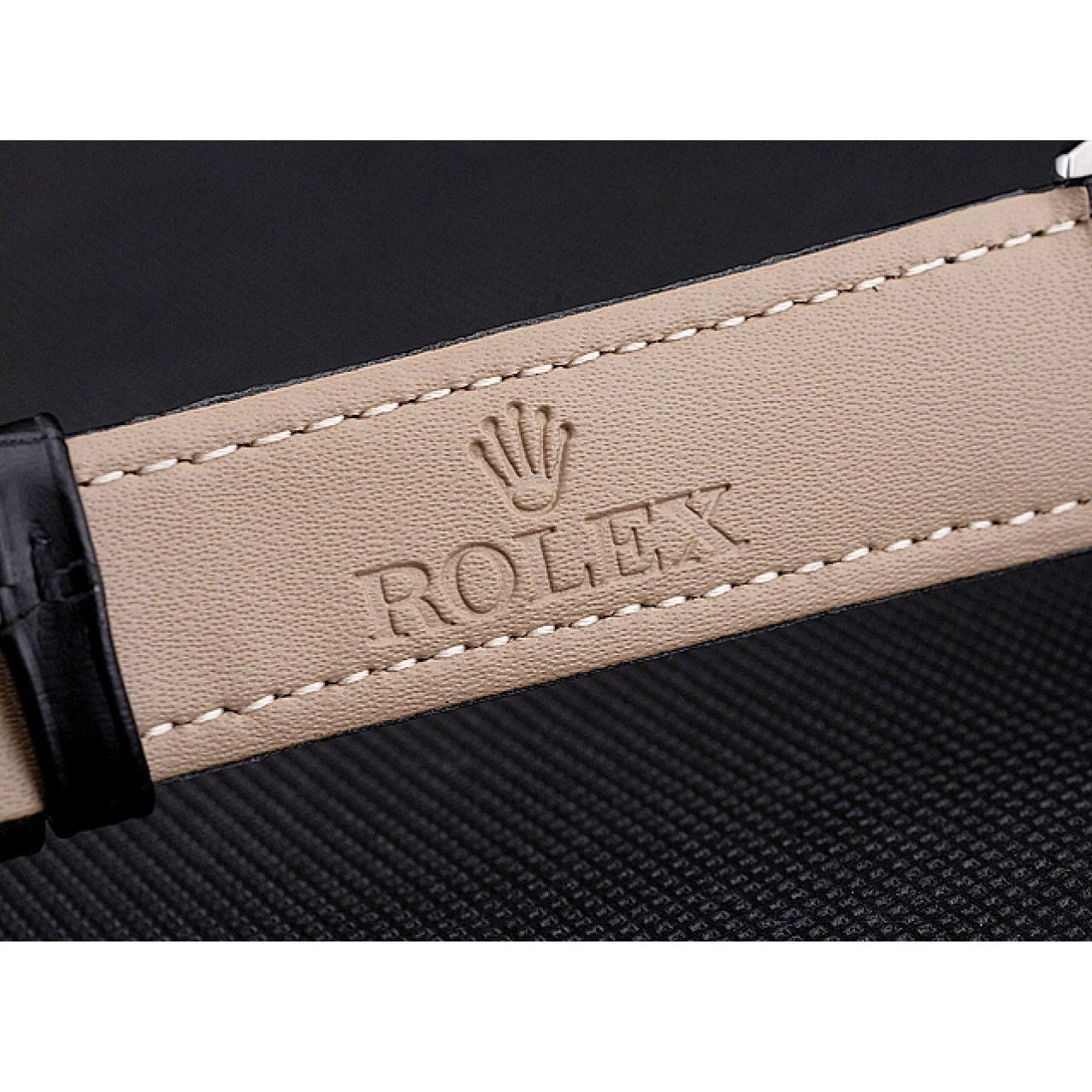Aaa replica watch Steel Rolex And Datejust Bracelet Case Swiss Dial Black Stainless 0520